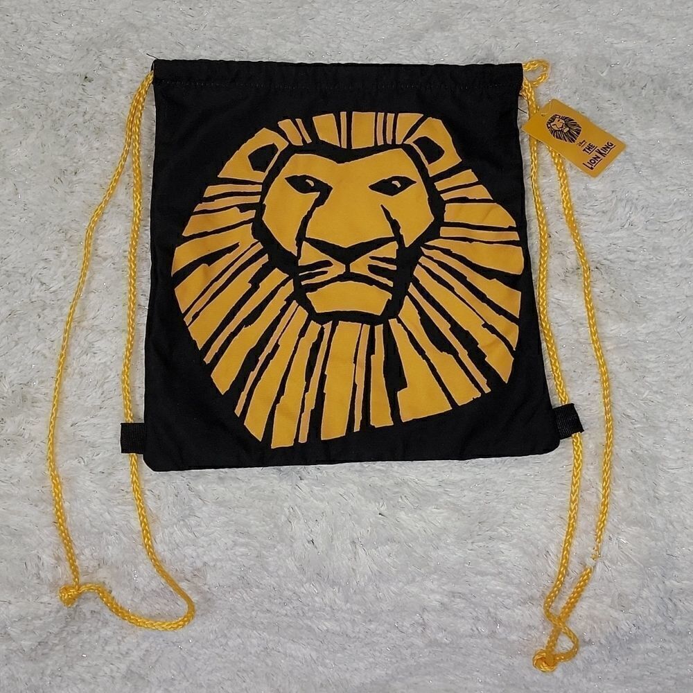 DISNEY'S THE LION KING DRAWSTRING CINCH BAG - NEW WITH TAGS!